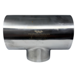 Tee 4" x 3" BW Reducing Short 316L (Polished) - Image 1