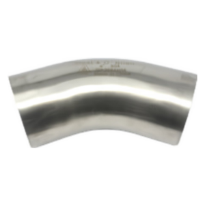 Elbow 4" BW 45º Long 304SS (Polished) - Image 1