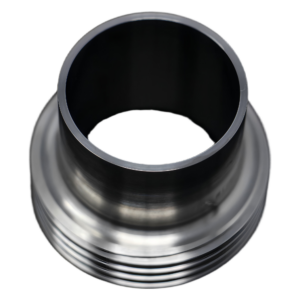 Ferrule 1.5" Bevel Seat Threaded (Long) 316L - Image 1