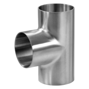 Tee 1.5" BW Short 316L (Polished) - Image 1